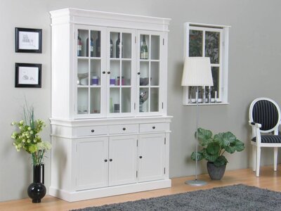 Servieskast winkelkast Mozart wit buffet