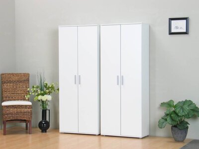 Tvilum Pegasus set van 2 schoenenkasten wit