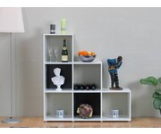 Pegasus ruimtedeler bijzettafel 6 kubussen 