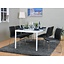 Milan eethoek tafel wit met 6 stoelen Denver