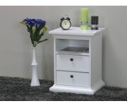 Nachtkastje Venetië wit Tvilum