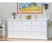 Dressoir kommode Venetië wit Tvilum