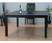 Vierkante tafel zwart Sirius 