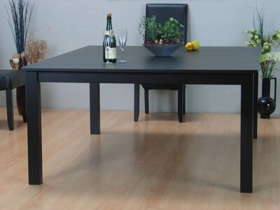 Vierkante tafel zwart Sirius