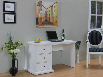 Tvilum Bureau Venetië wit buro