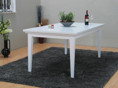 Tvilum Tafel Venetië eetkamertafel wit 180-276 cm