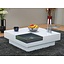 Wit hoogglans salontafel vierkant design