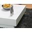 Wit hoogglans salontafel vierkant design
