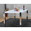 Witte design tafel 160x90 Jason