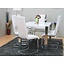 Tafel met 6 stoelen design set Jason / Fiesta