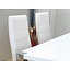 Design eethoek Jason met 4 witte stoelen Fiesta