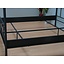 Hemelbed zwart 140x200