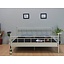 Metalen bed 160x200 cm vanille