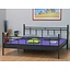 Metalen bed zwart tweepersoons bed 180cm
