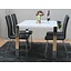Design eetset Jason met 4 stoelen Patricia