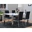 Design eetset Jason met 4 stoelen Patricia