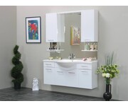 Badkamermeubel Venus wit hoogglans badmeubel 