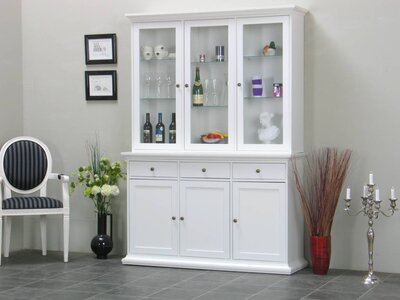 Tvilum Buffetkast Venetië grote 3drs kast wit