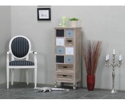 Hoge ladekast Madrid antiek look 