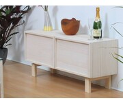 Design dressoir Tignum essenhout natuur 
