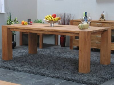 Eettafel Mark massief eiken 200 x 100