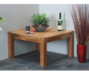 Eiken salontafel Mark massief eikenhout vierkant 