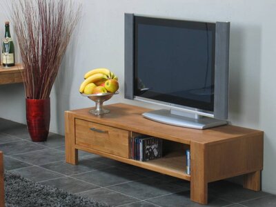 TV meubel Mark eiken met lade en open vak