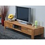 TV meubel Mark eiken met open vak en 2 lades