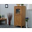 Vitrinekast Mark 2-drs eiken halfhoog