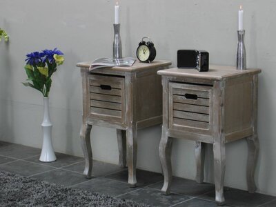 Set van 2 nachtkastjes Madrid