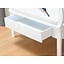 Halbank massief hout wit 90 cm breed