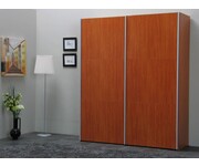 Zweefdeurkast Verona kersen 220 cm hoog! Tvilum