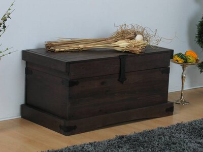 Dekenkist Mexico bruin