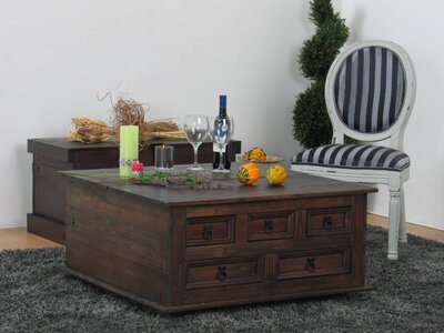 Salontafel bruin dekenkist Mexico