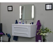 Badkamermeubel Sara wit met spiegel met verlichting 