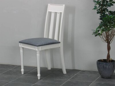 Eetkamerstoel barok wit Mozart