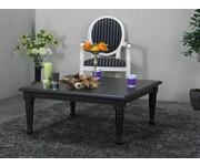 Vierkante salontafel zwart Mozart 