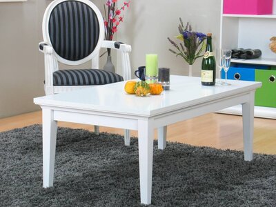 Tvilum Salontafel wit Venetië 135x75