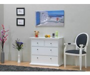 Kommode Venetië wit 2 + 2 laden Tvilum