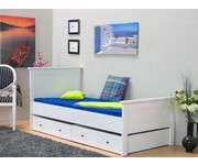 Ledikant wit Venetië met 2 bedladen Tvilum