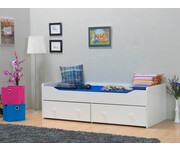 Kajuitbed wit Combee 90x200 met 2 laden Tvilum