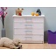 Kommode Thuka wit met 4 laden