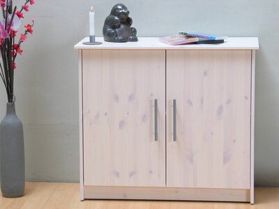 Kommode met 2 deuren Thuka kids wit