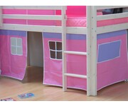 Lila prinses tentdoek voorhangset halfhoogslaper 