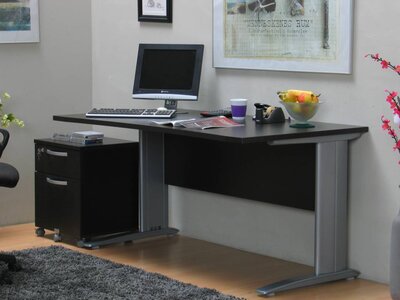 Tvilum Bureau met rolcontainer Mathijs