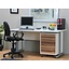 Tvilum Wit bureau met ladeblok Claudia