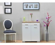 Dressoir Puls wit walnoot Tvilum