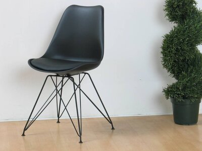 Eetkamerstoel Council zwart