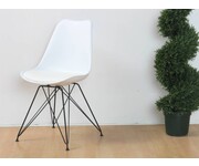 Witte stoel Council design wit 