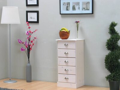 Ladekastje wit grenen Terra